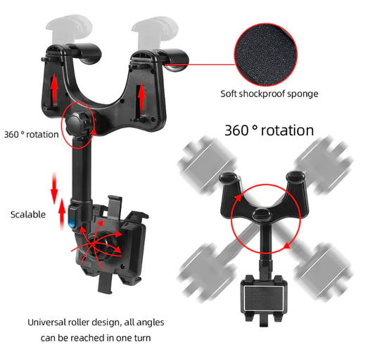 Rotatable Smart Phone Holder