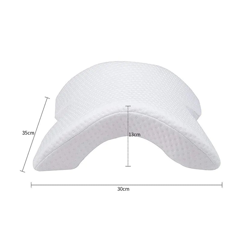 Curved Slow Rebound Memory Foam Pillow